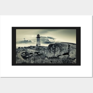 Peggys Cove Lighthouse Posters and Art